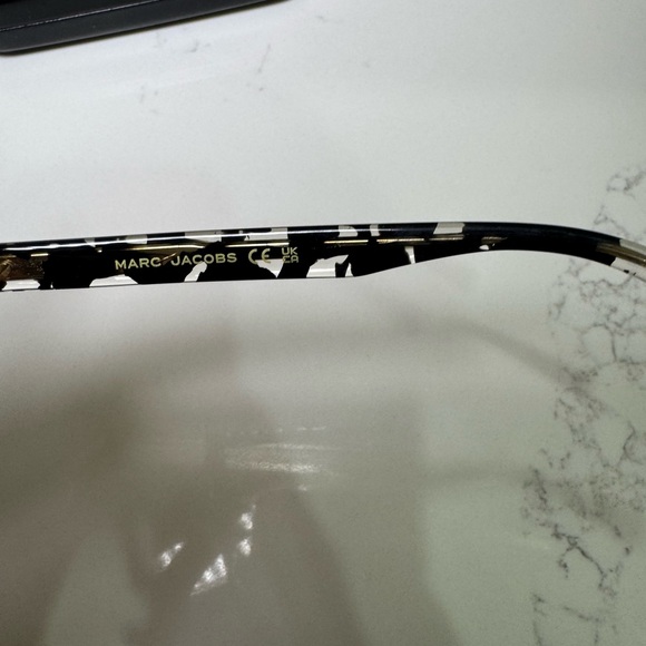 Marc Jacobs Black and Clear Tortoise Glasses